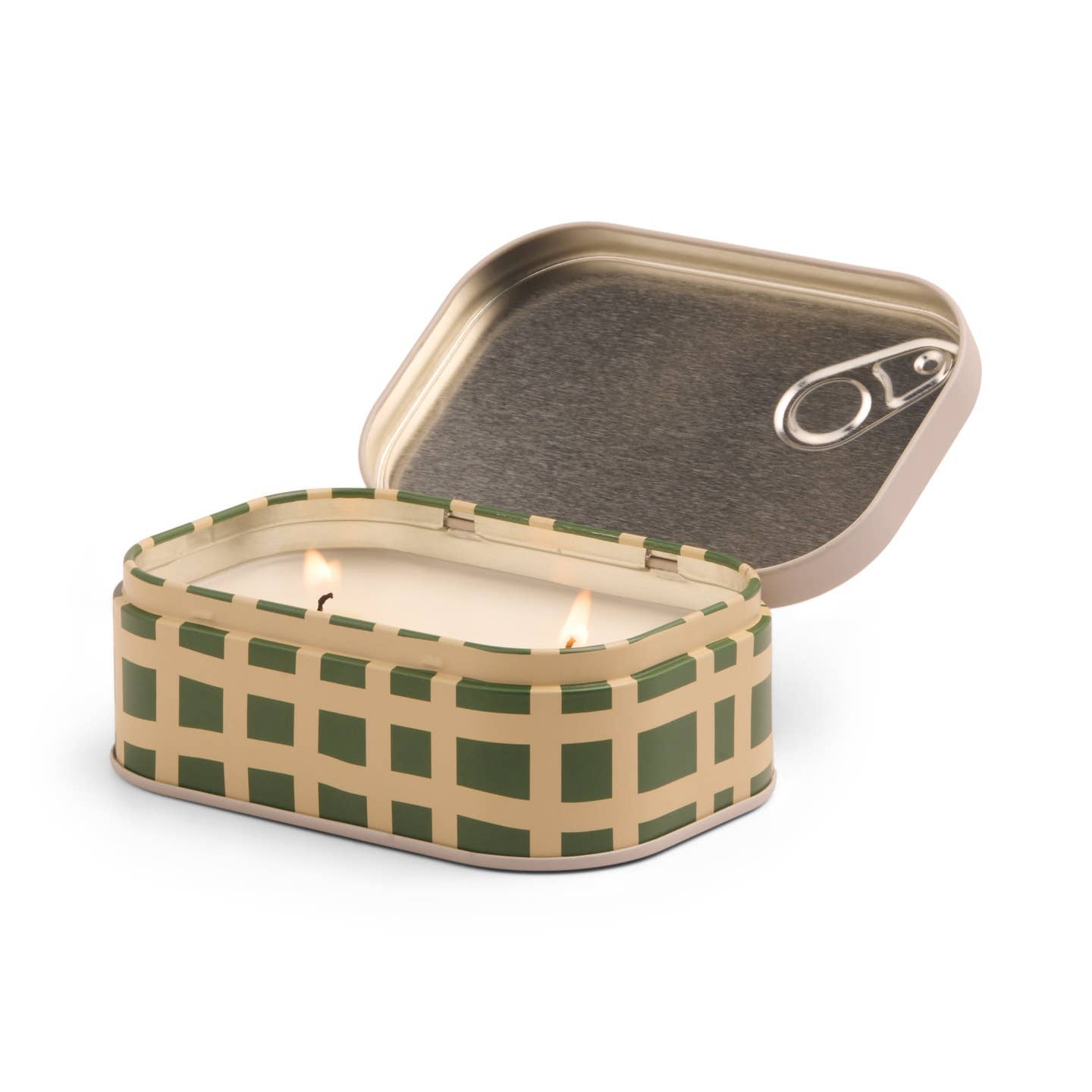 Candle in a tin