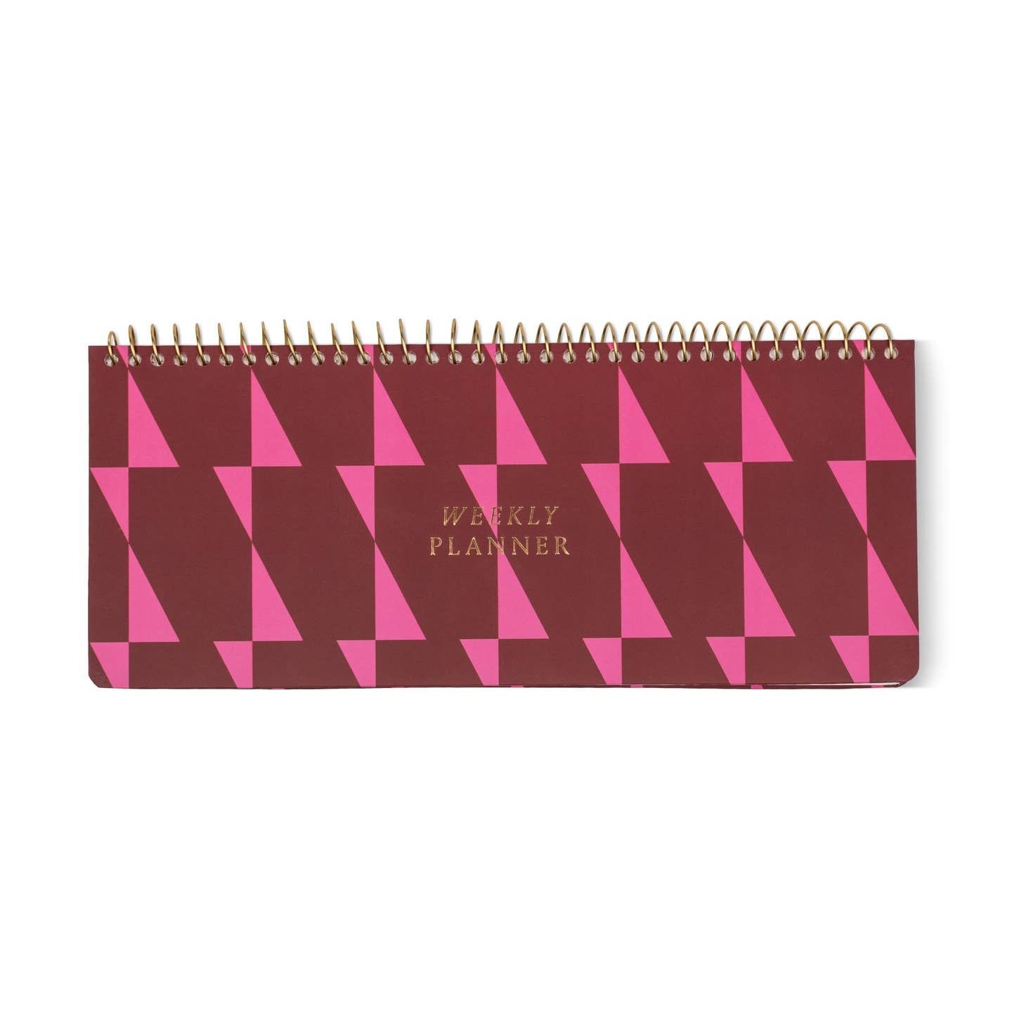 Desk top weekly planner