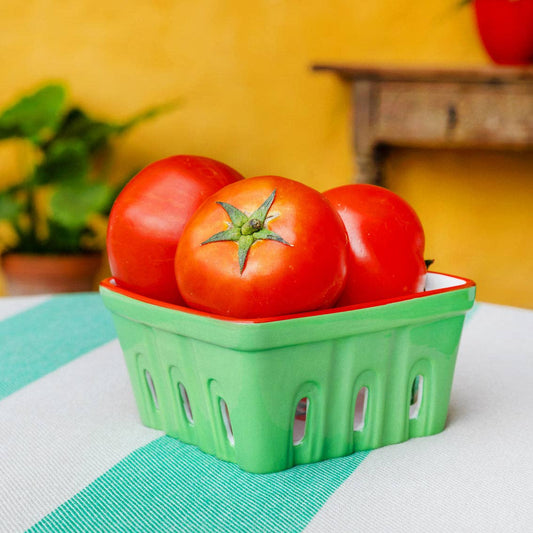 Ceramic fruit punnet