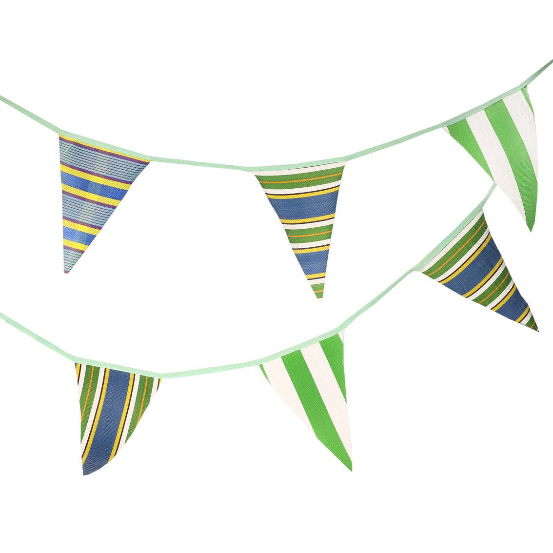 Recycled plastic bunting
