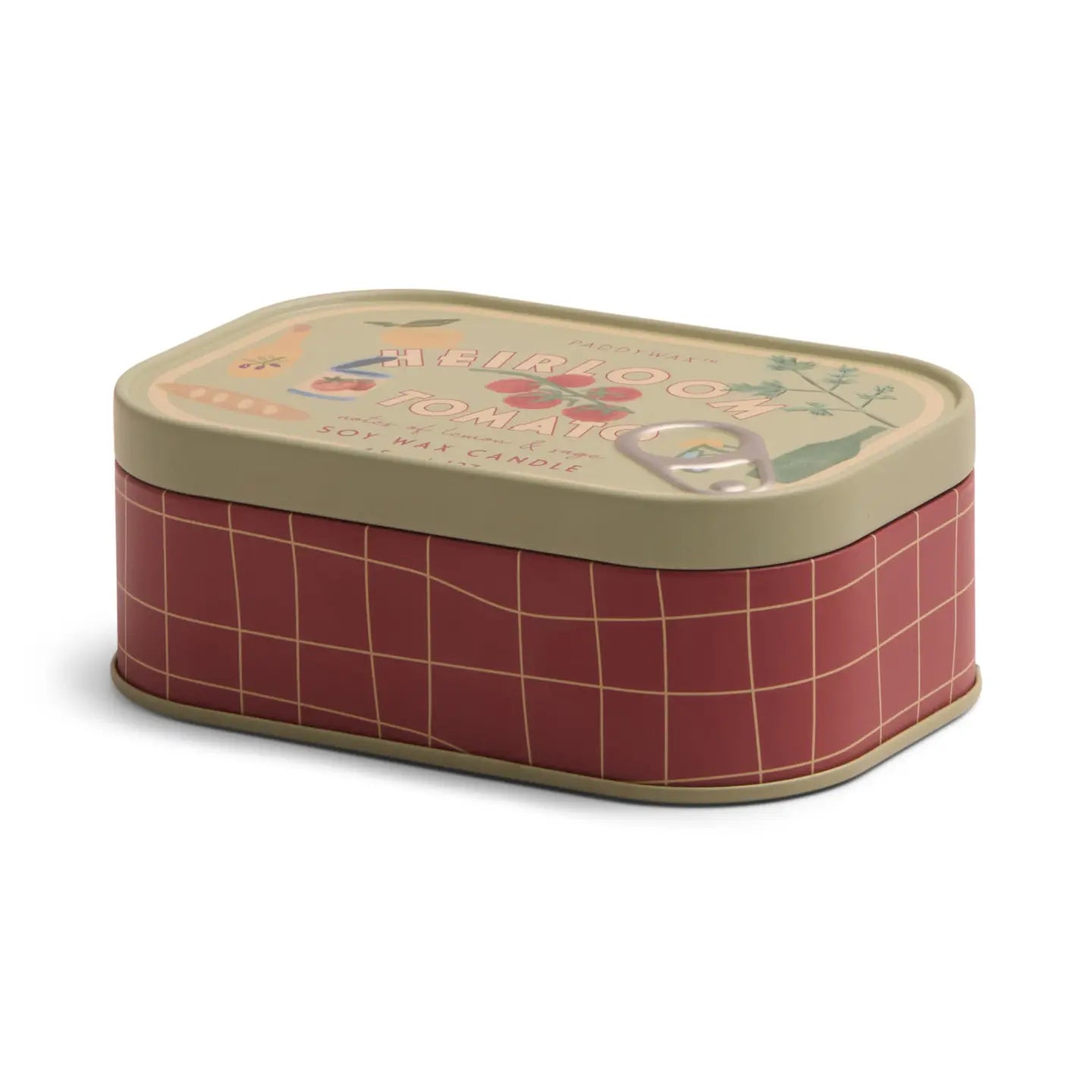 Candle in a tin
