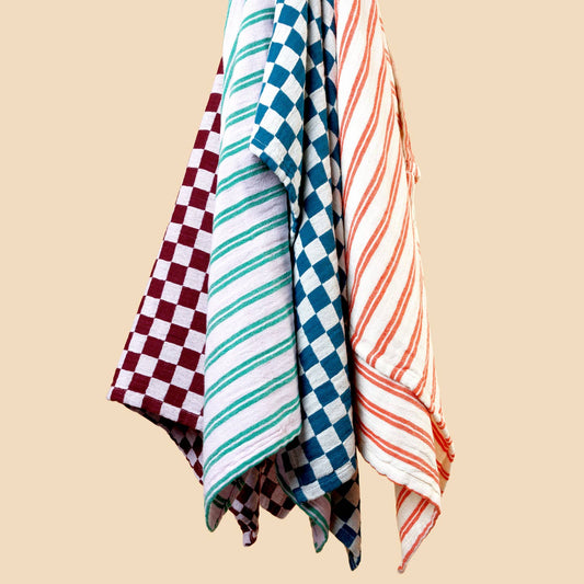 Recycled cotton hand towel