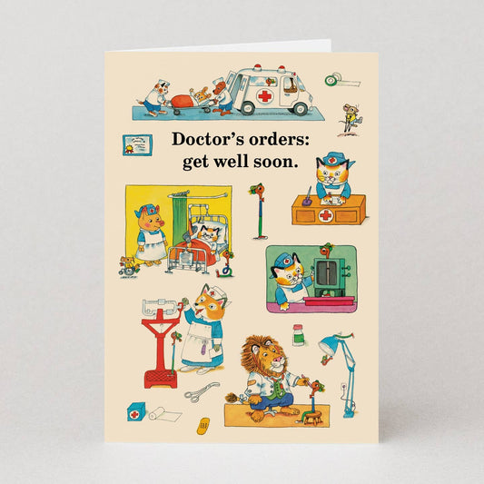 Doctor’s orders card