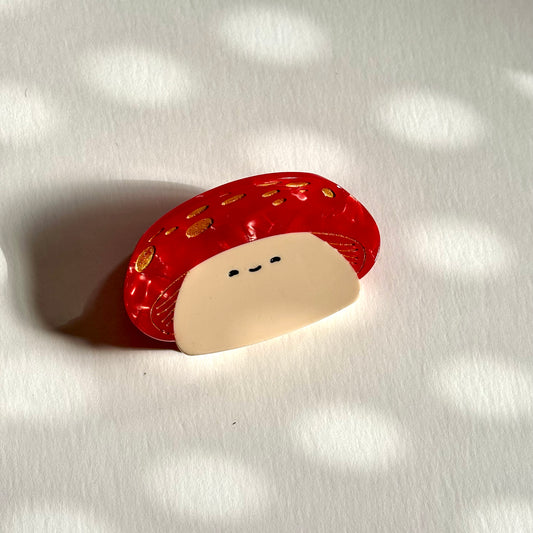 Mushroom claw clip