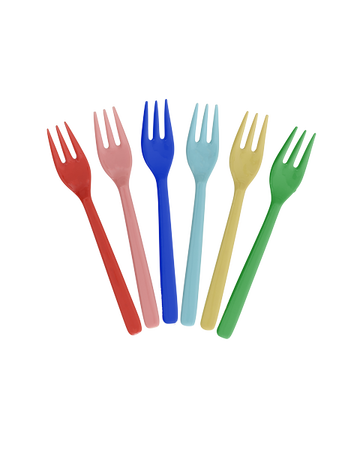 Melamine forks