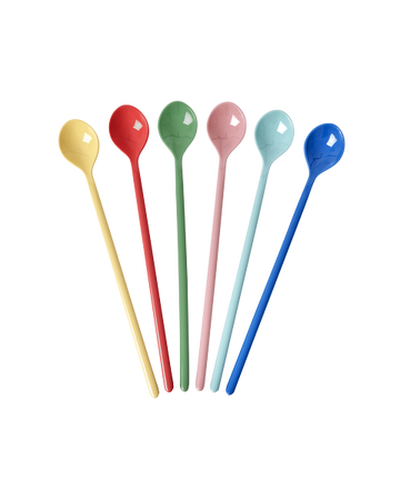 Melamine latte spoons