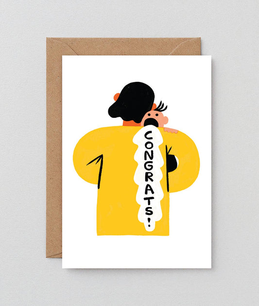 Congrats baby sick card