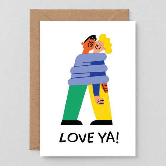 Love ya greetings card
