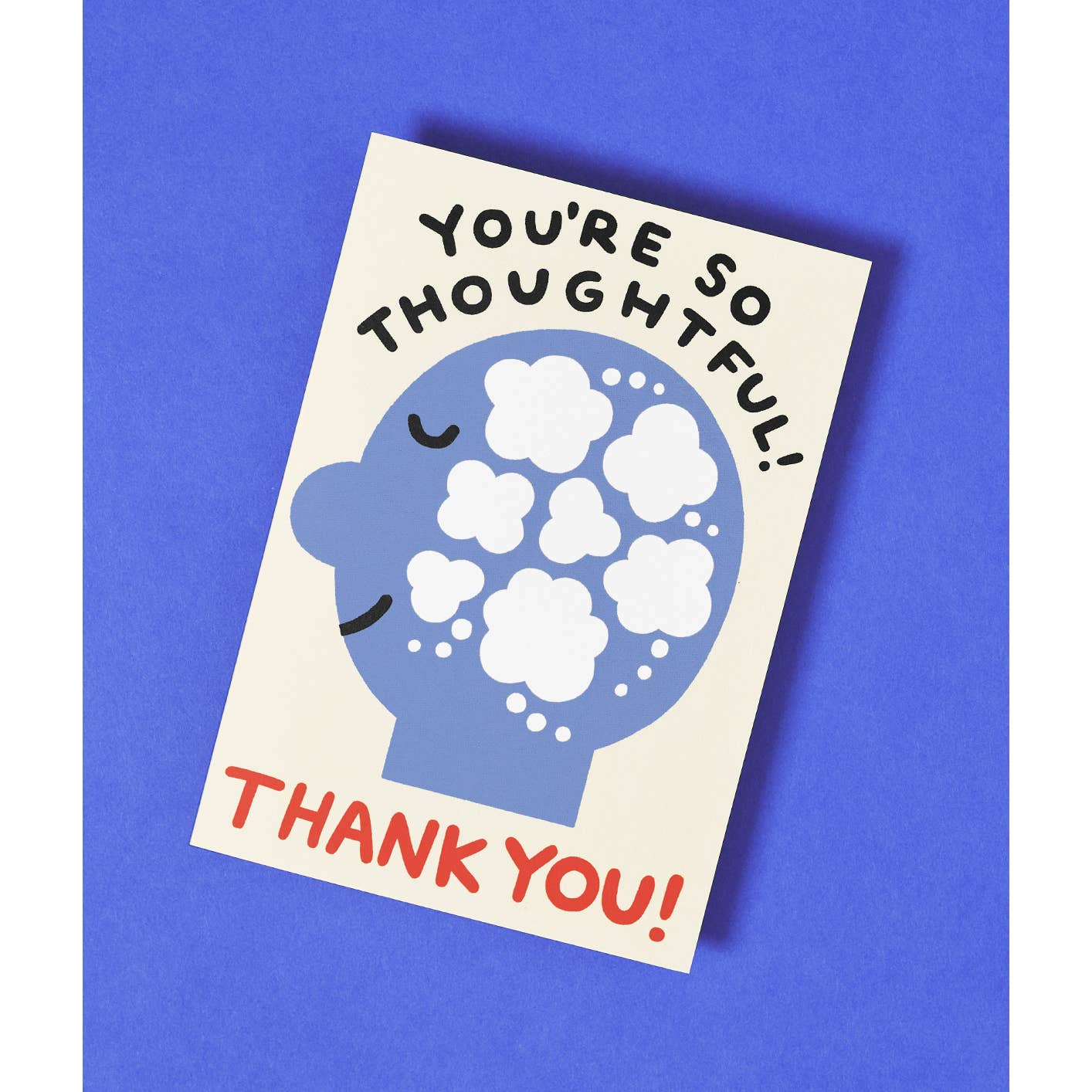 So thoughtful thank you card