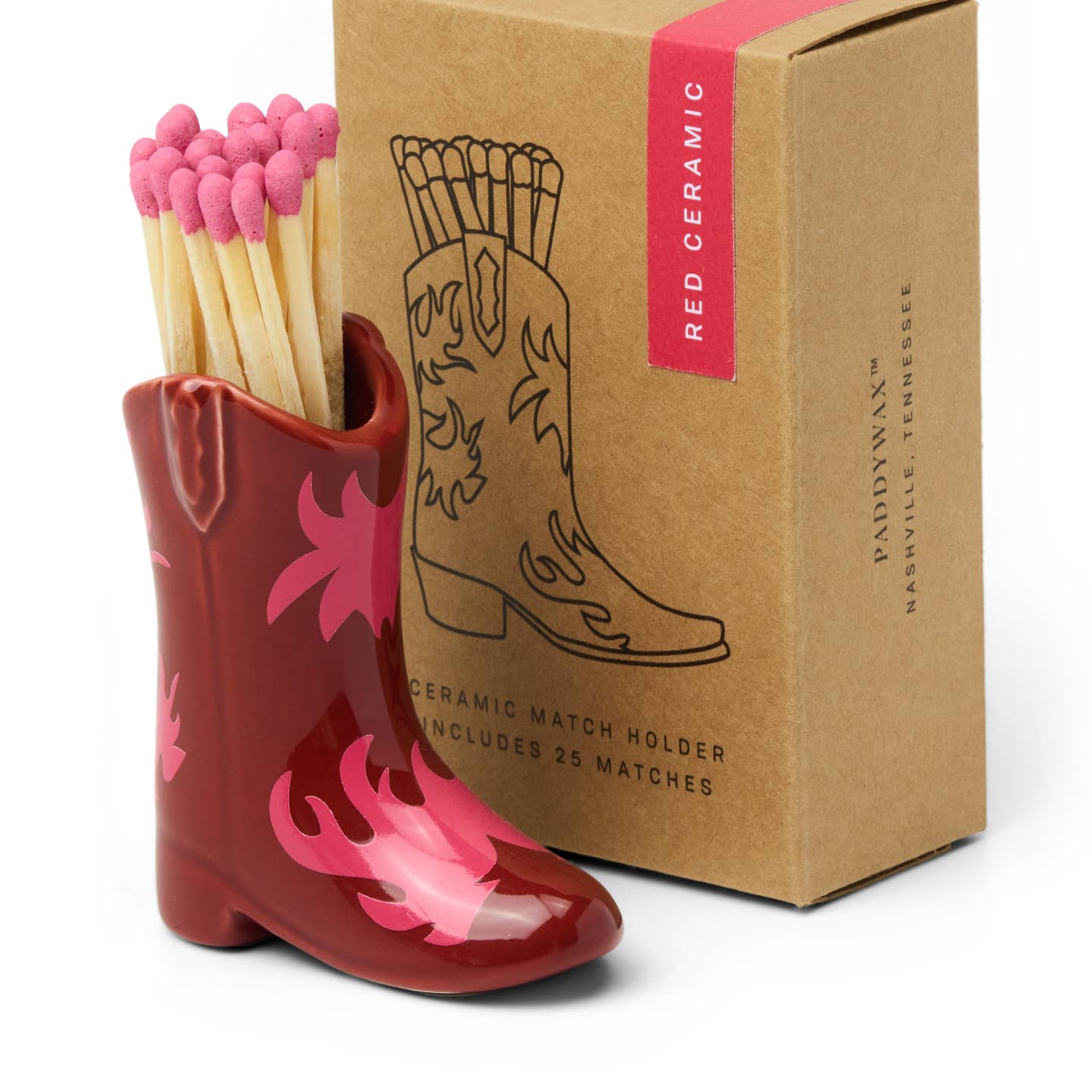 Cowboy boot match holder