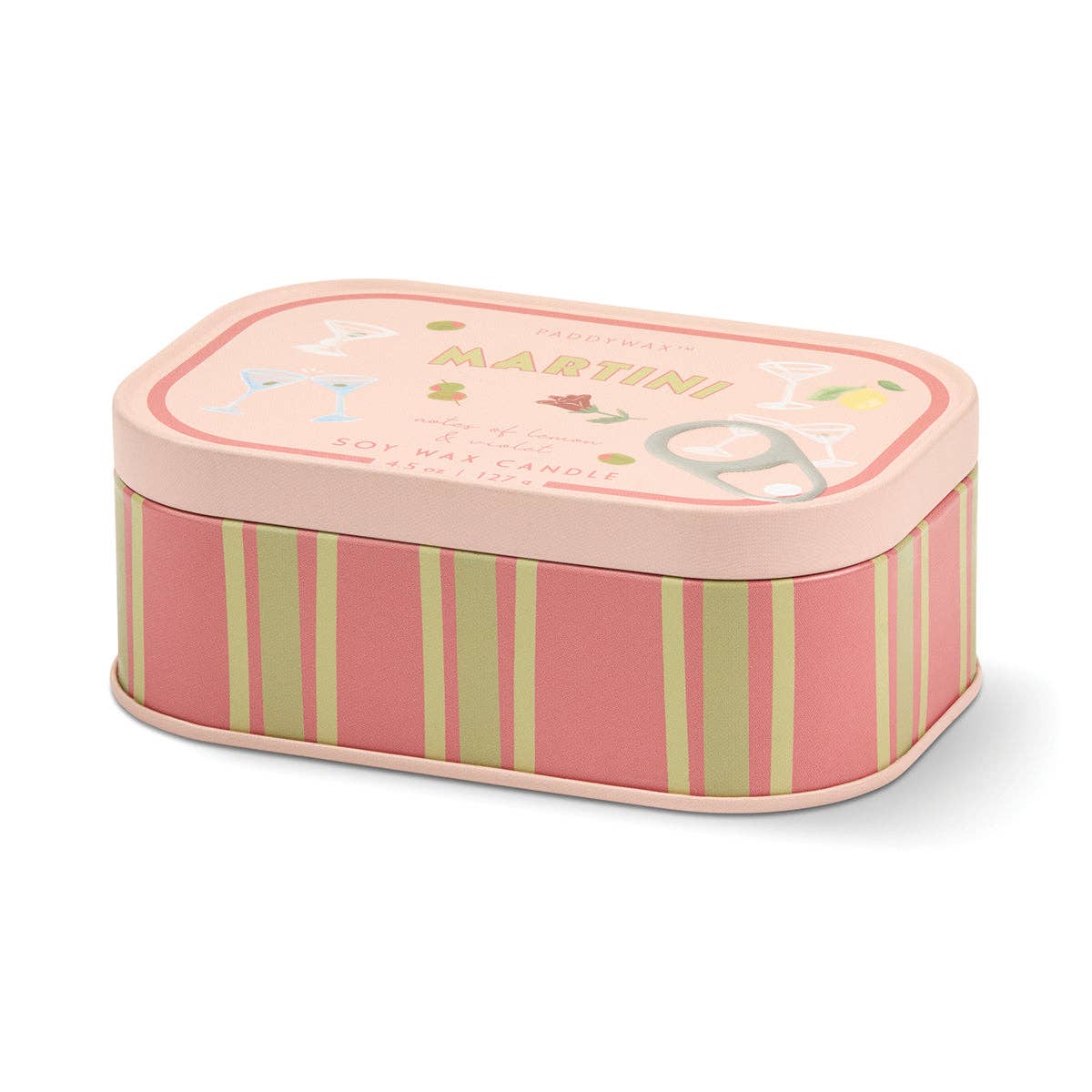 Candle in a tin