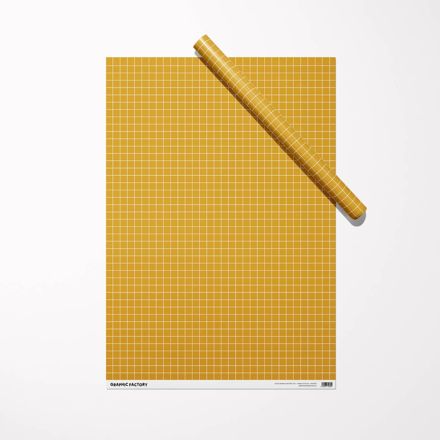 Mustard check wrap
