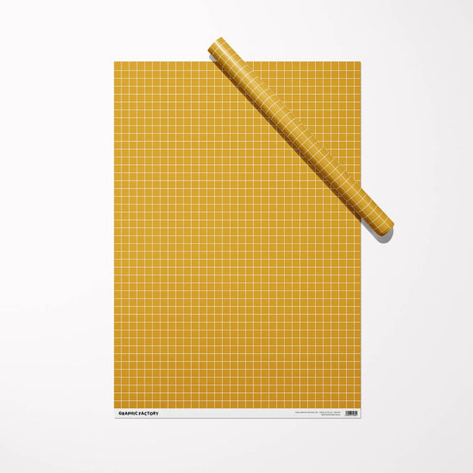 Mustard check wrap