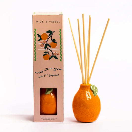 Orange fruit diffuser