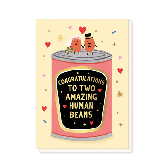 Congratulations amazing human beans