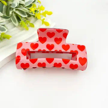 Heart claw clip
