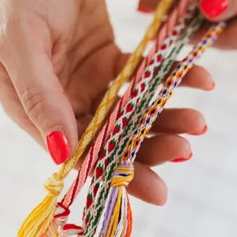Kumihimo bracelet kit