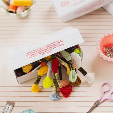 Embroidery thread box