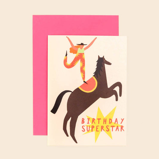 Birthday superstar card