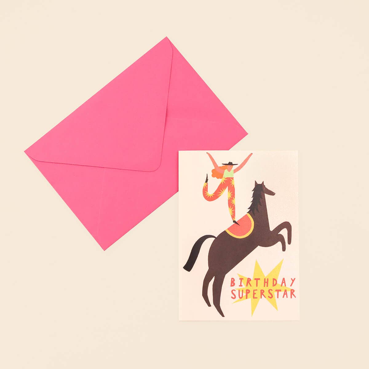 Birthday superstar card