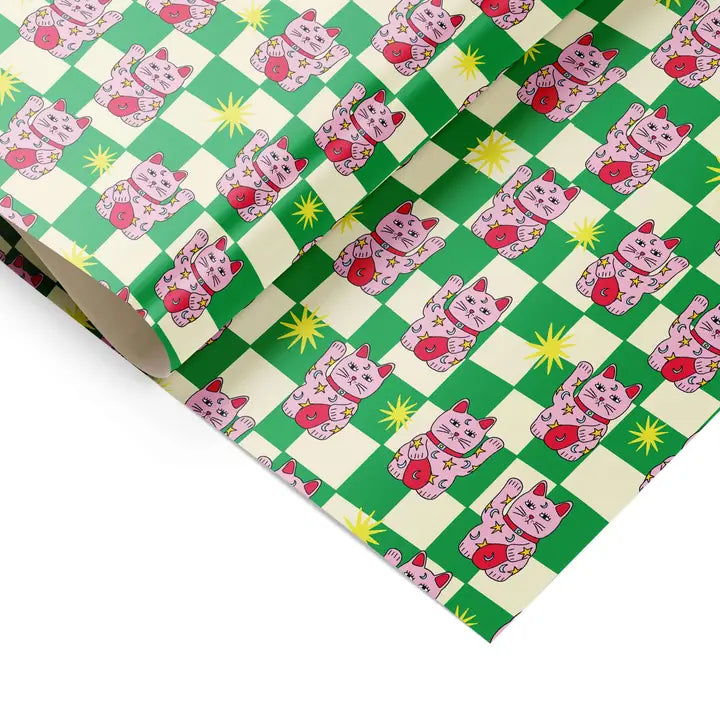 Lucky cat wrap