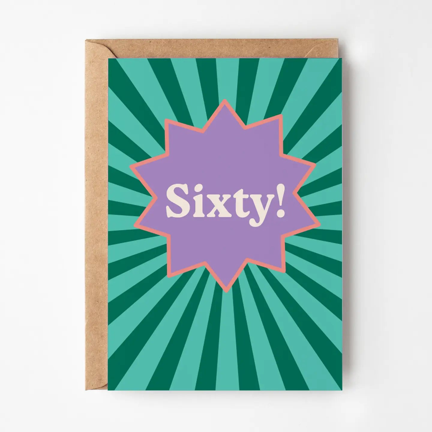 Sixty! Birthday card