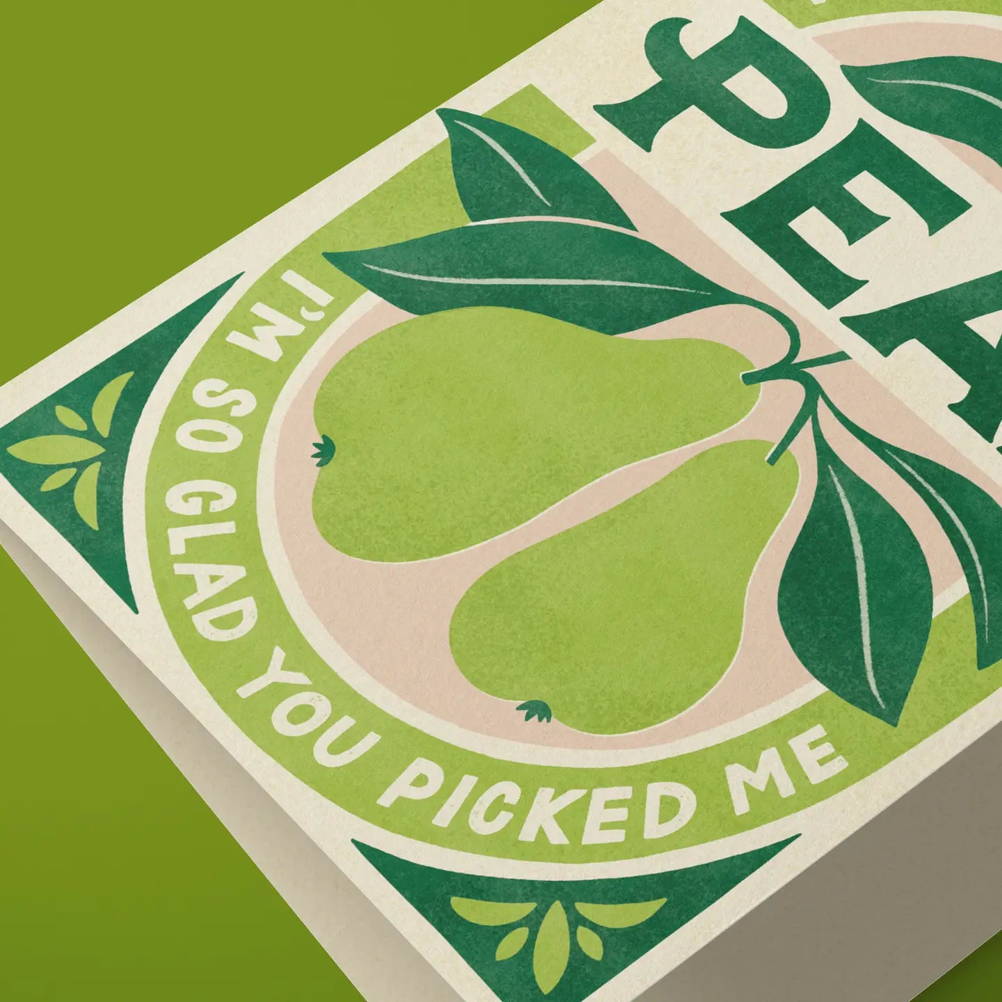 Make such a great pear card- Sentimental seeds