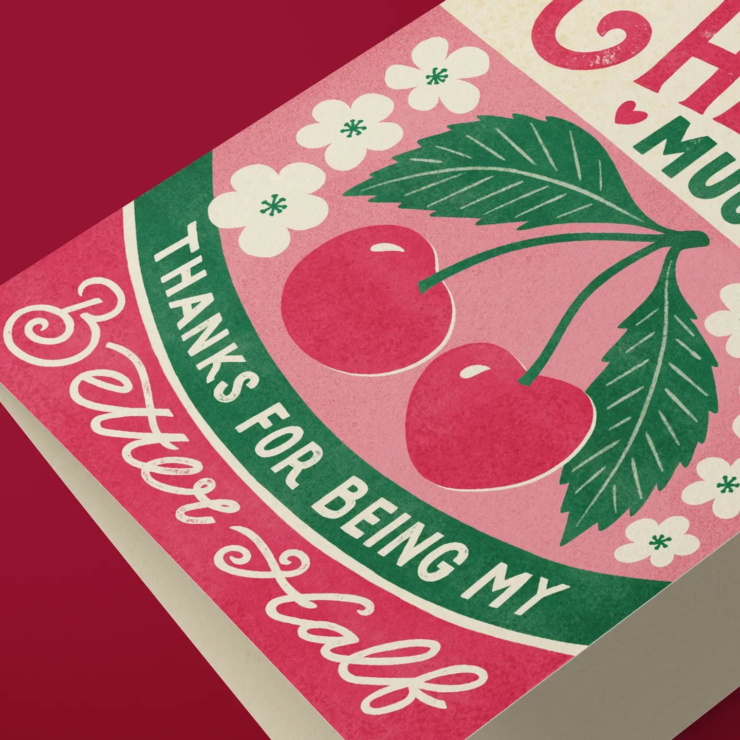 Love you cherry much card - Sentimental seeds