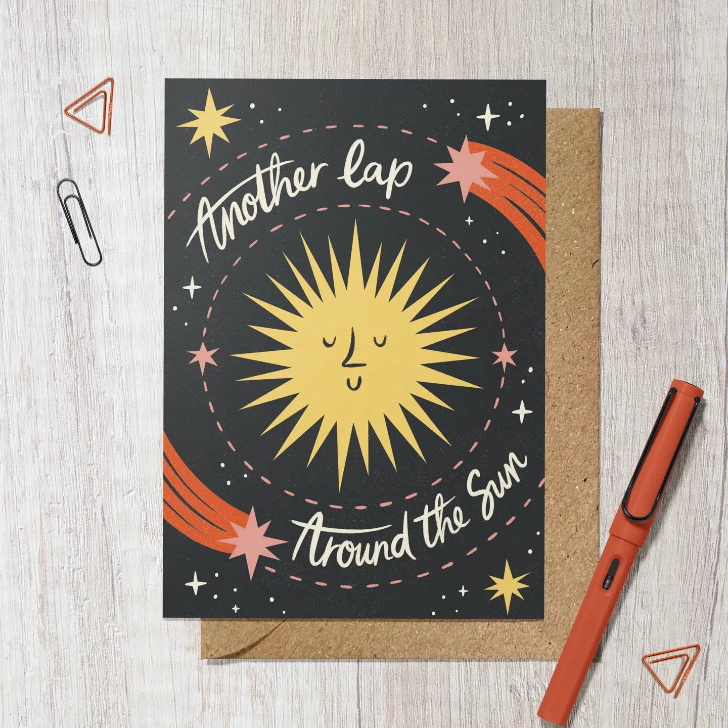 Another lap around the sun card