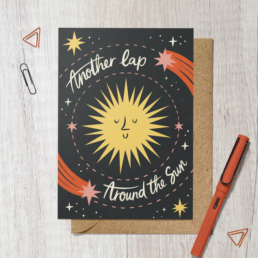 Another lap around the sun card