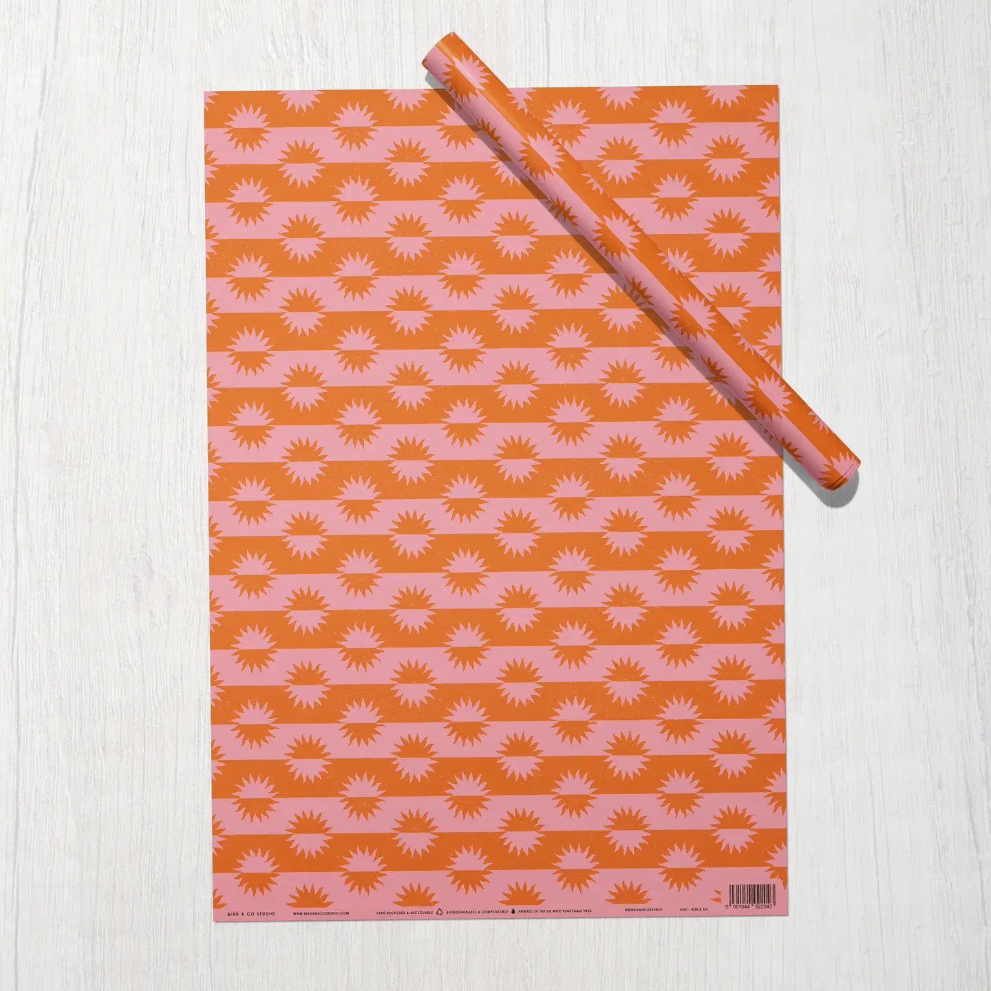 Orange and pink sun wrap