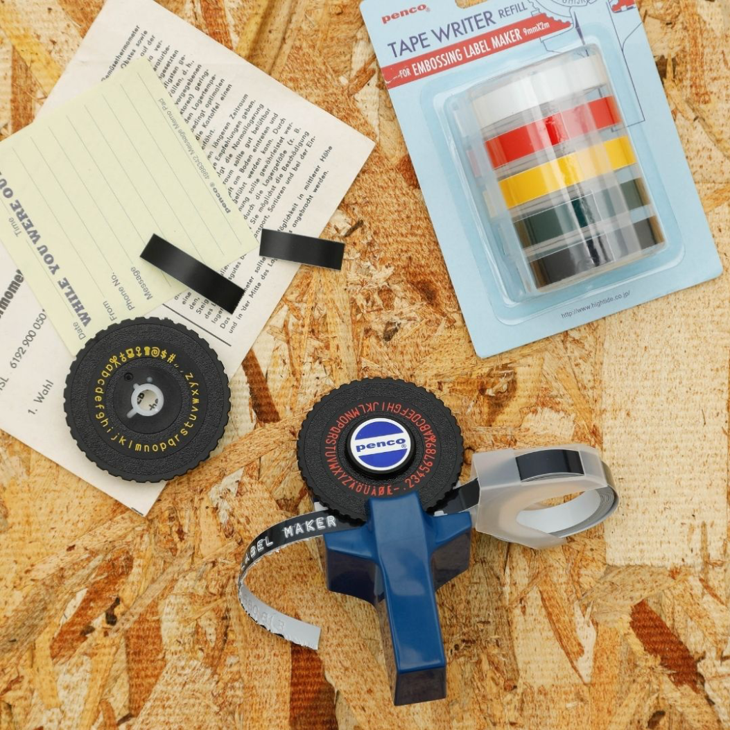Penco tape writer - navy