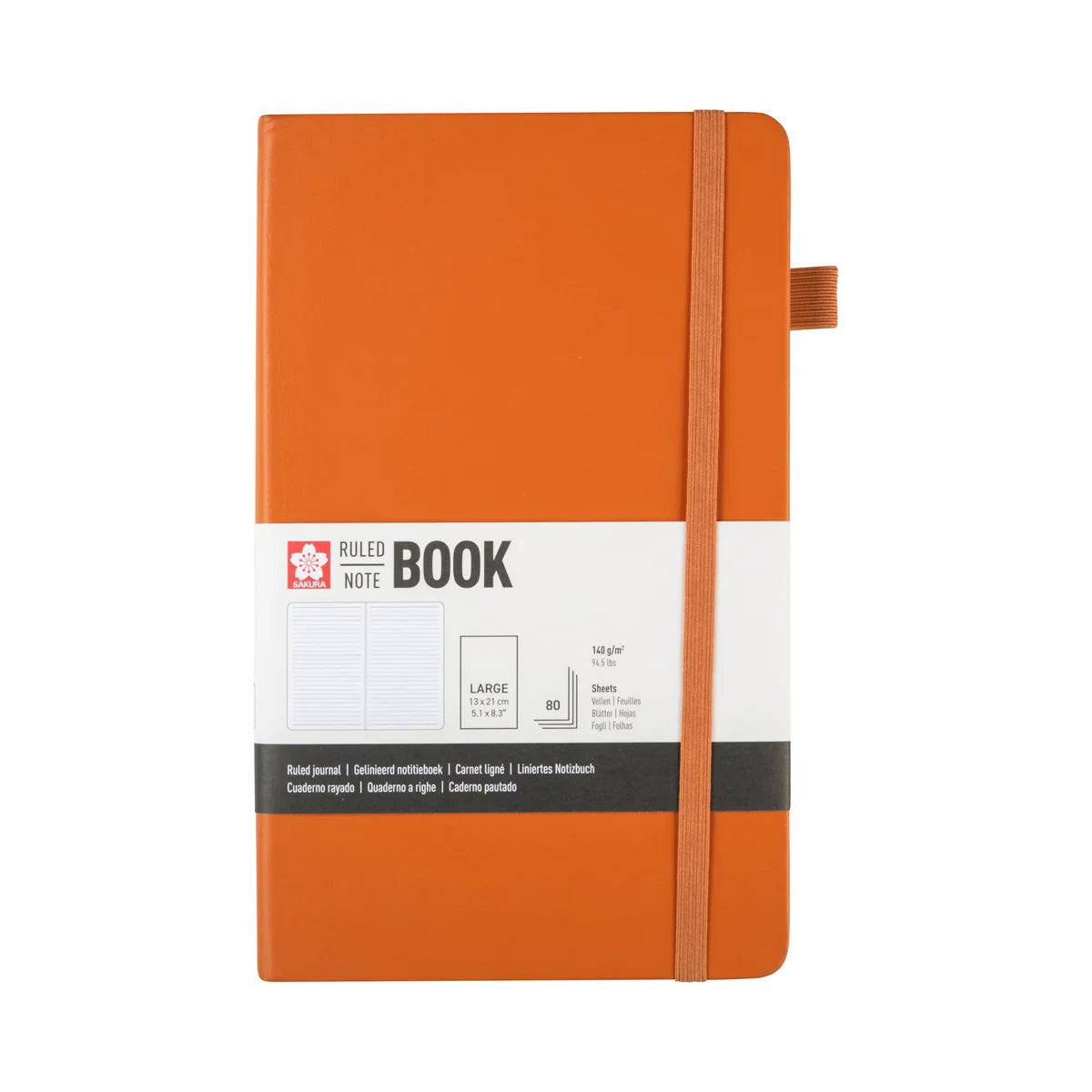 Lined notebook - 13x21cm