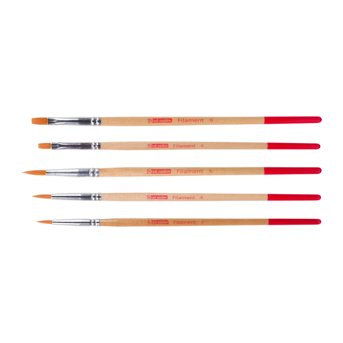 Set of 5 paintbrushes