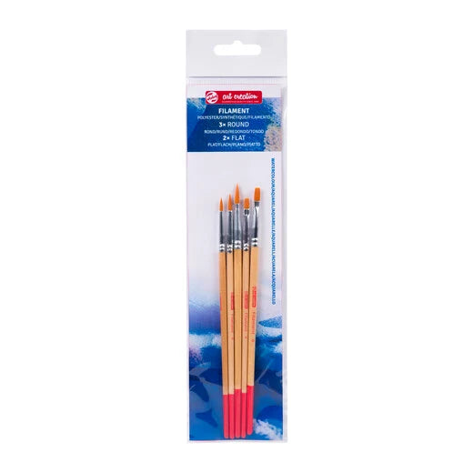 Set of 5 paintbrushes