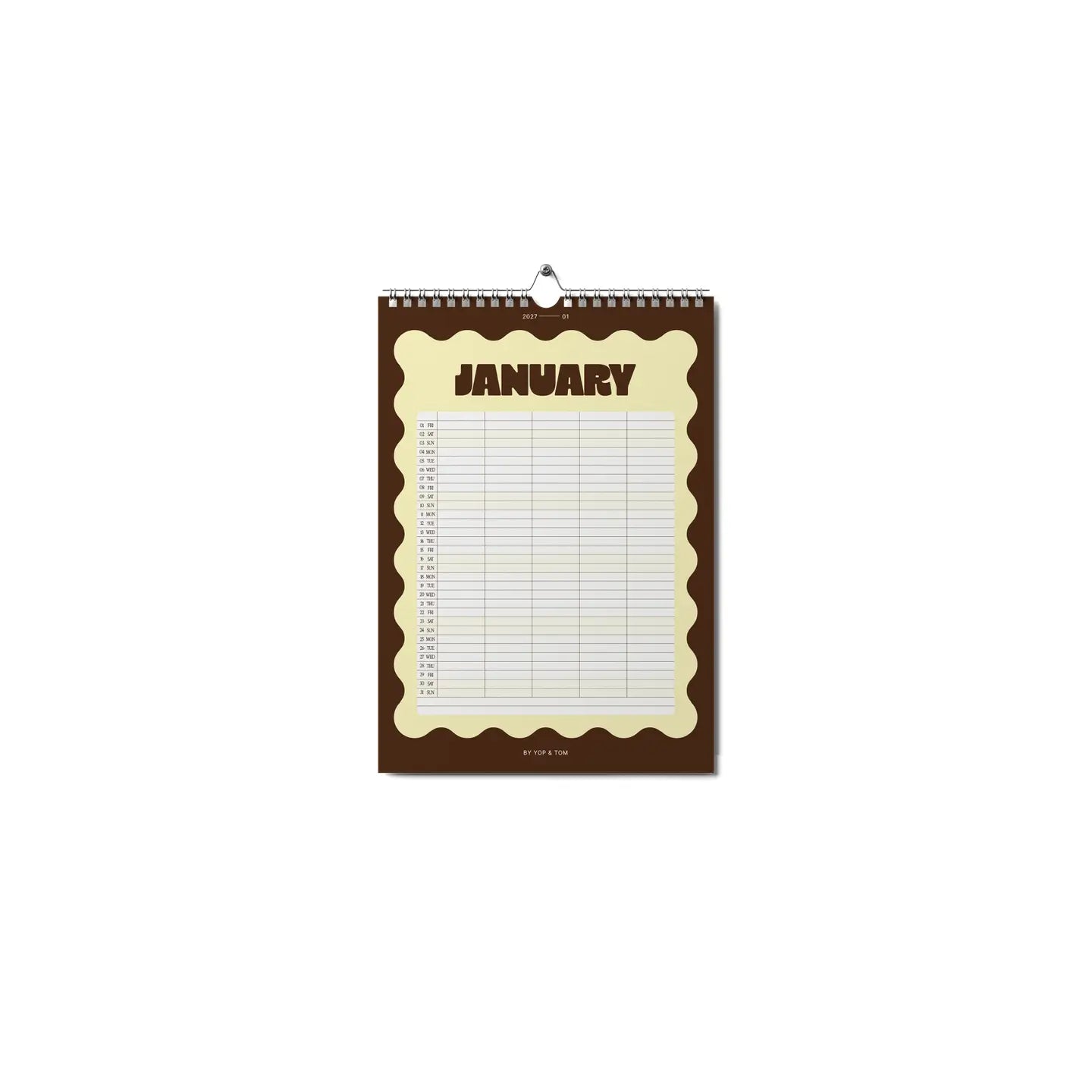A3 year planner
