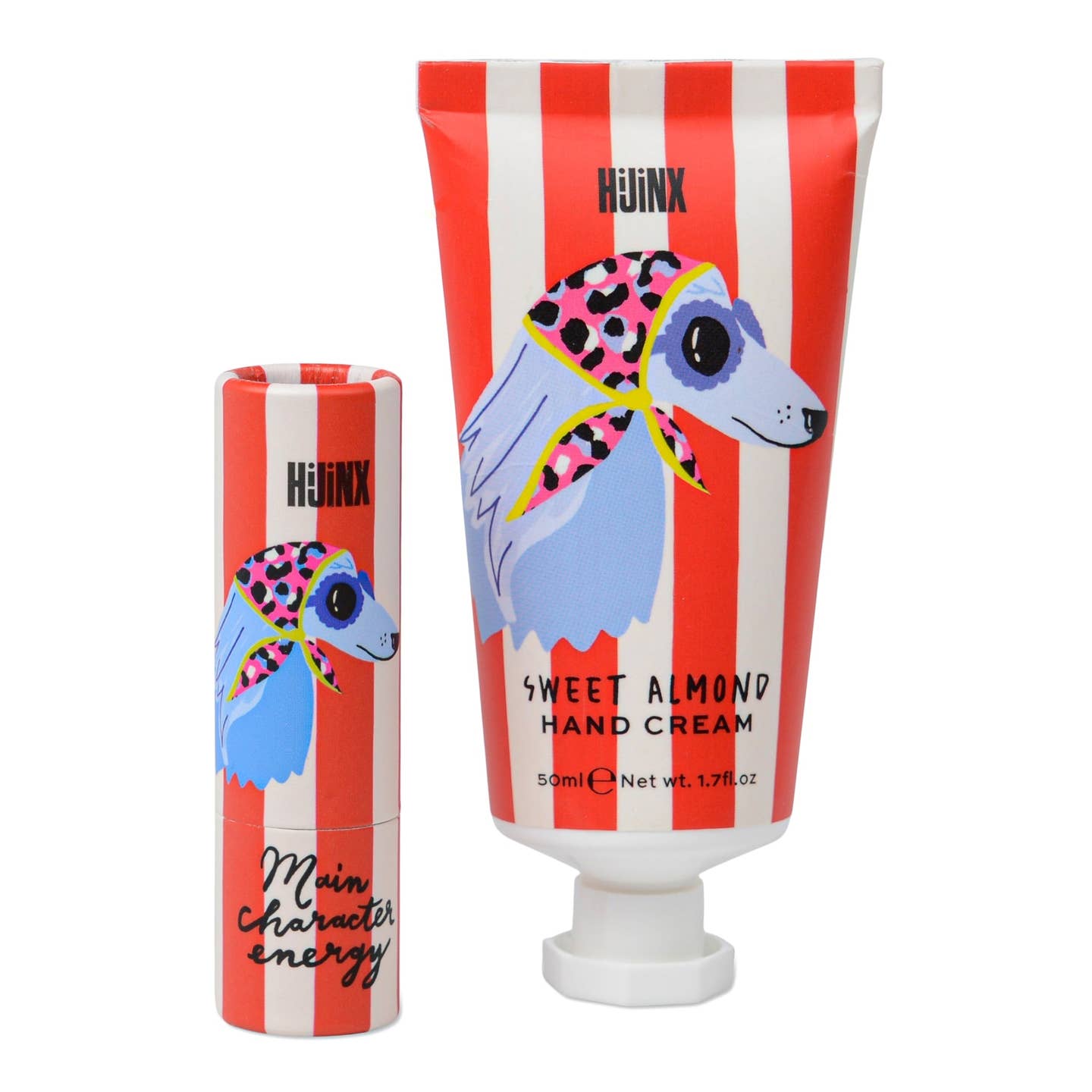 Hand cream and lip balm set