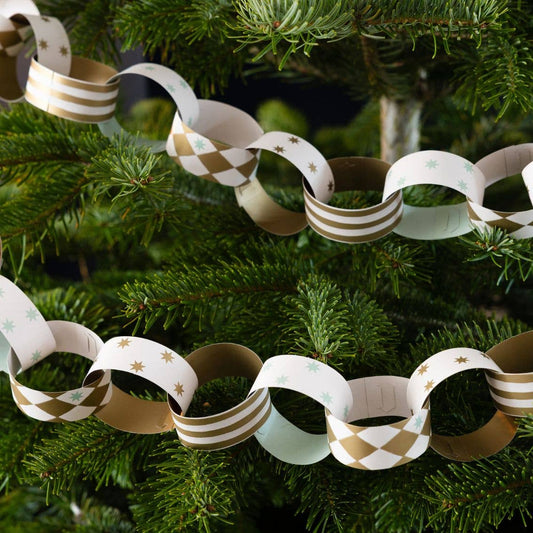 Gold paper chain pack