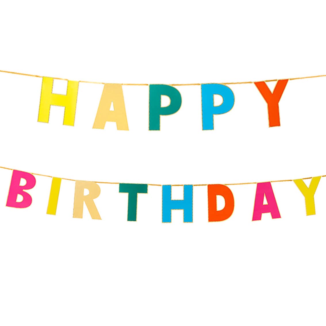 Happy birthday banner