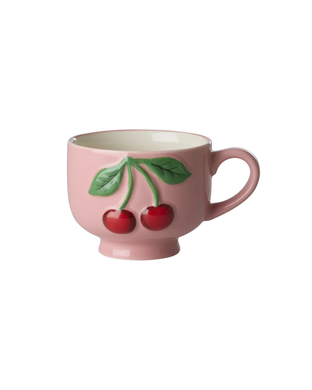 Pink cherry mug