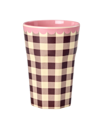 Tall melamine cups