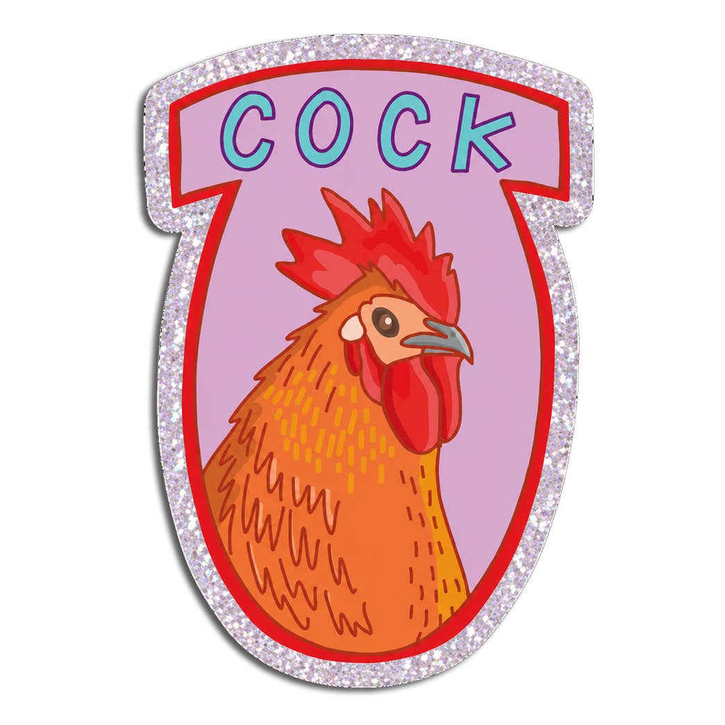 Cock sticker