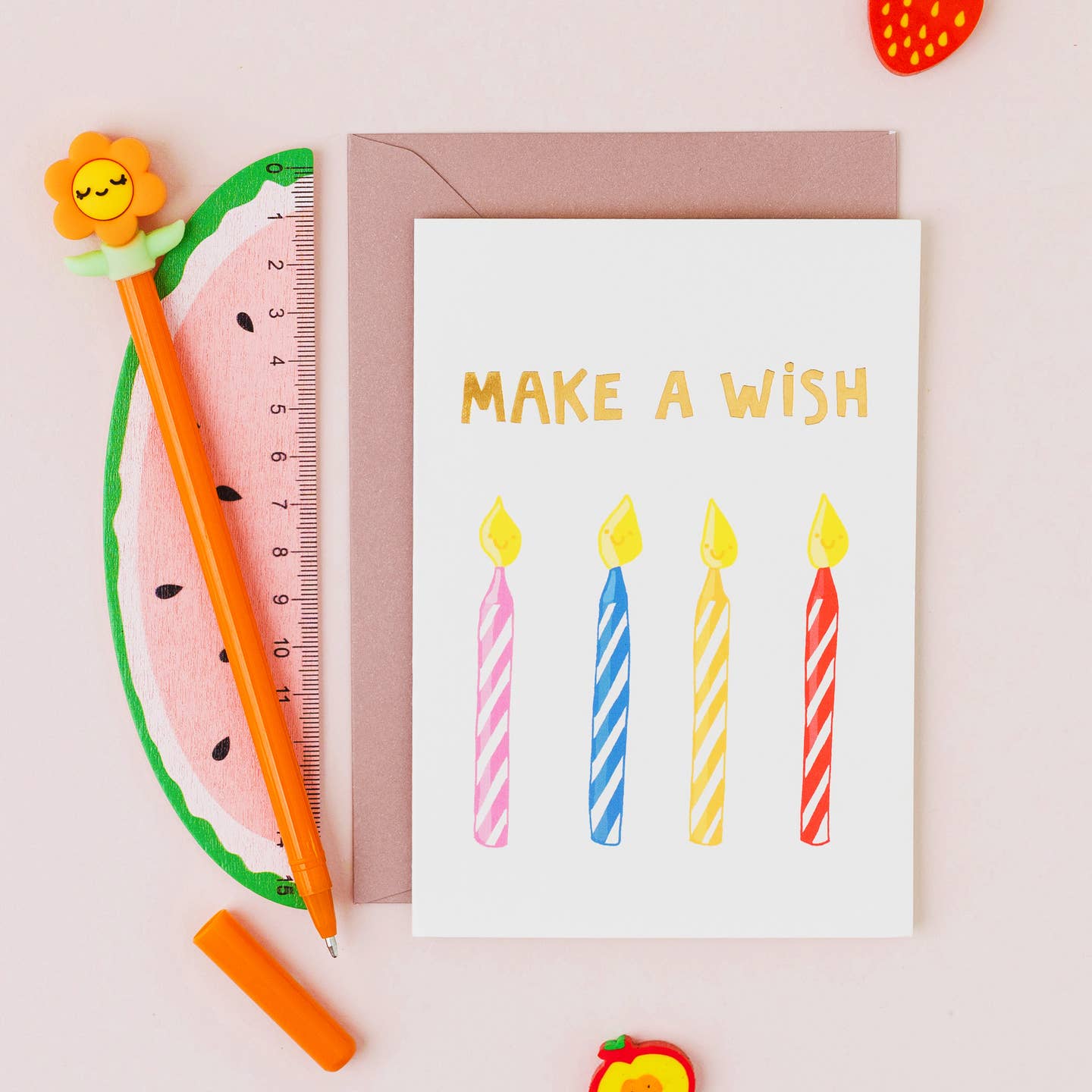 Make a wish birthday card