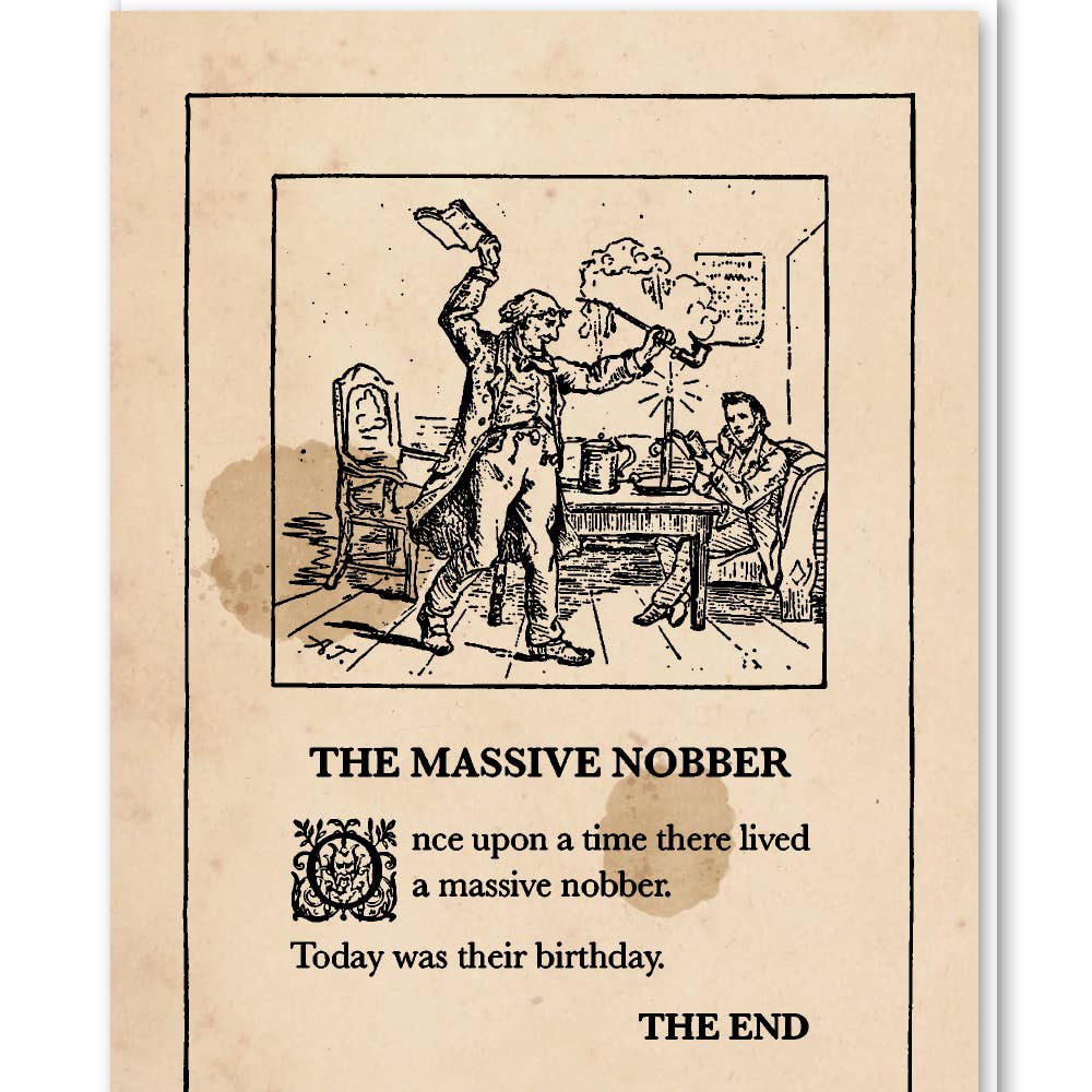 Massive nobber card