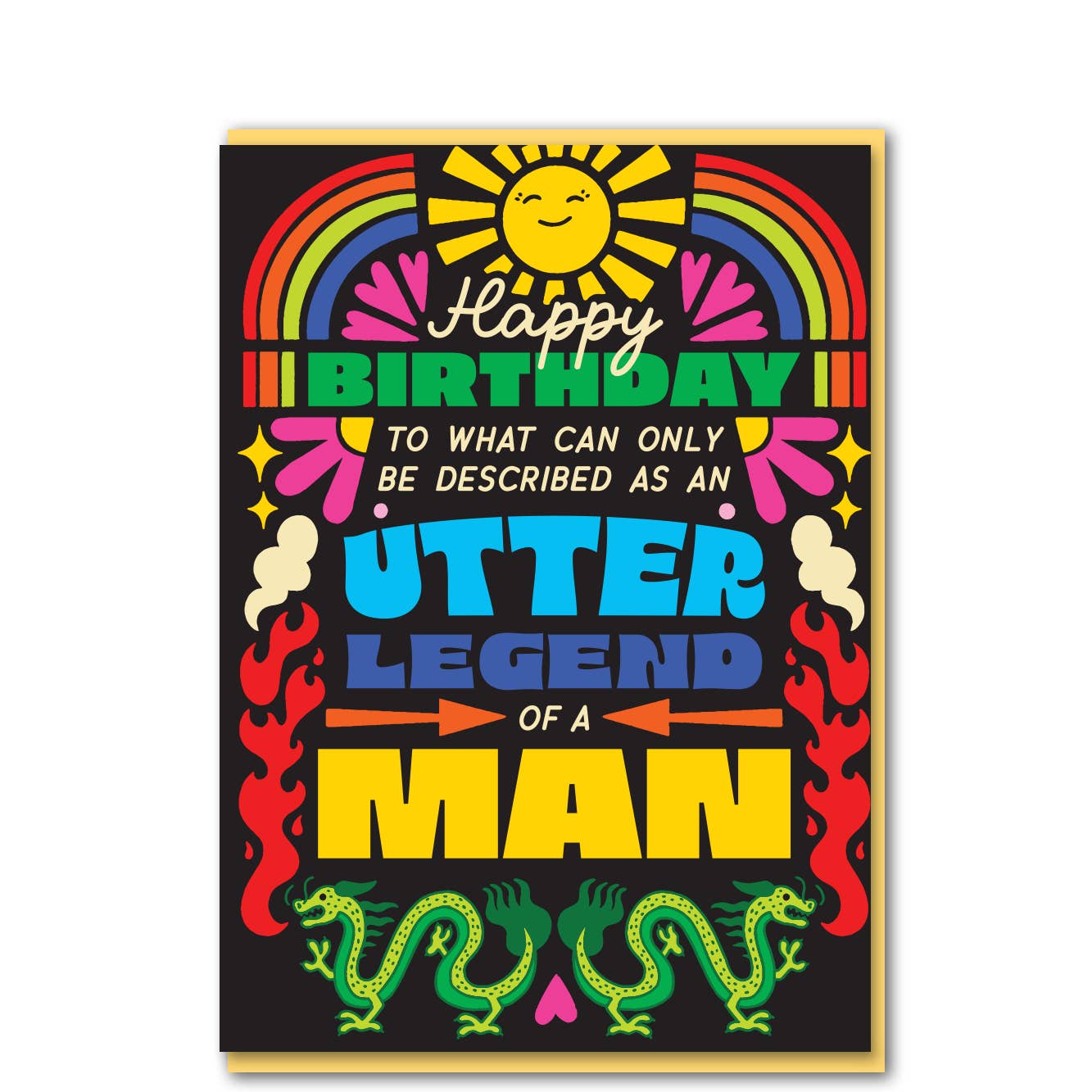 Utter legend of a man card
