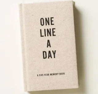 Canvas one line a day journal
