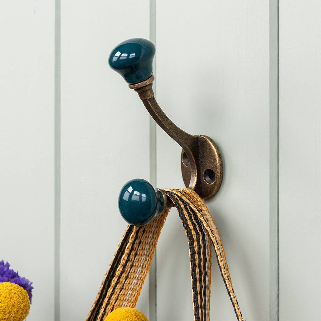 Ceramic double hook