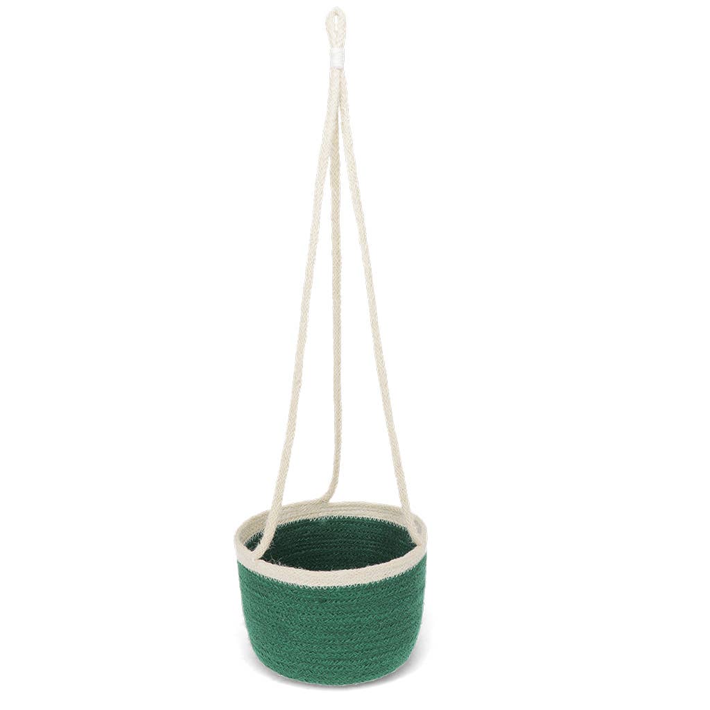 Jute hanging basket
