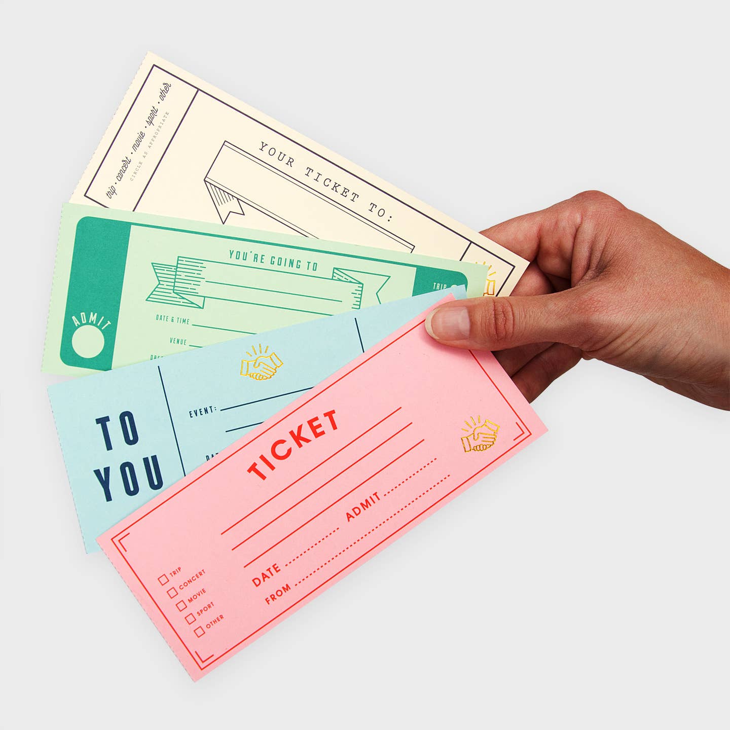 Book of tickets