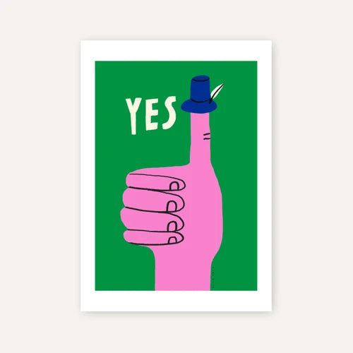 Affirmative A3 print